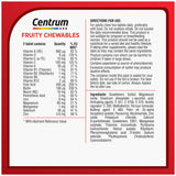 Centrum Fruity Chewable multivitamins 30 tablets - British product