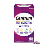 Centrum Women multivitamin tablets 60 tablets, imported from the UK