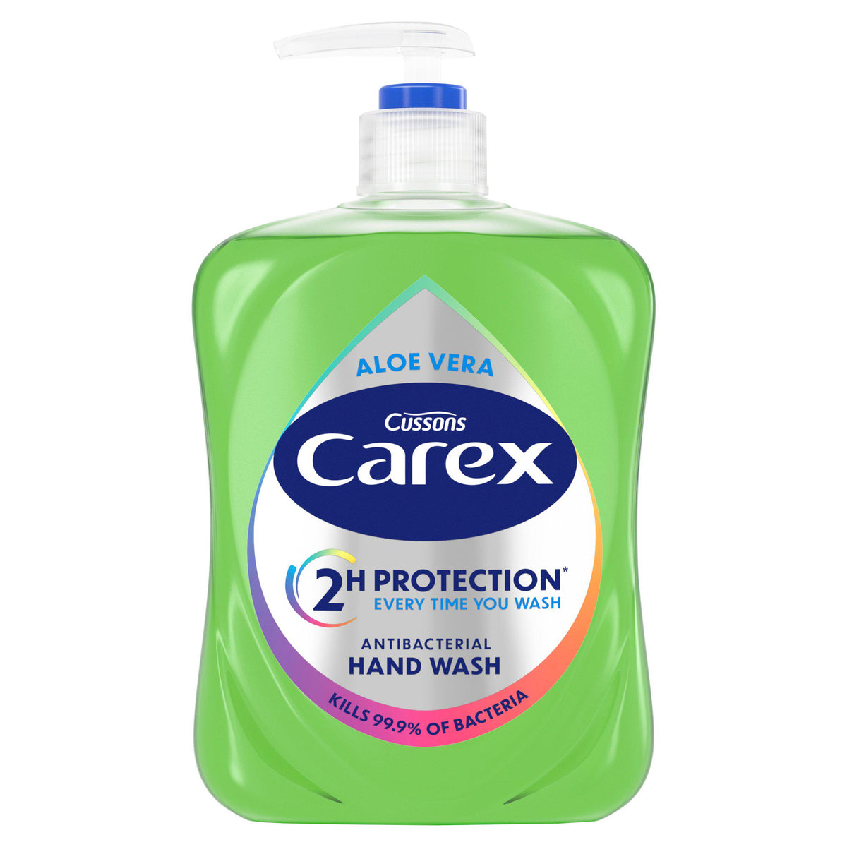Carex Aloe Vera antibacterial hand wash 500ml - British product