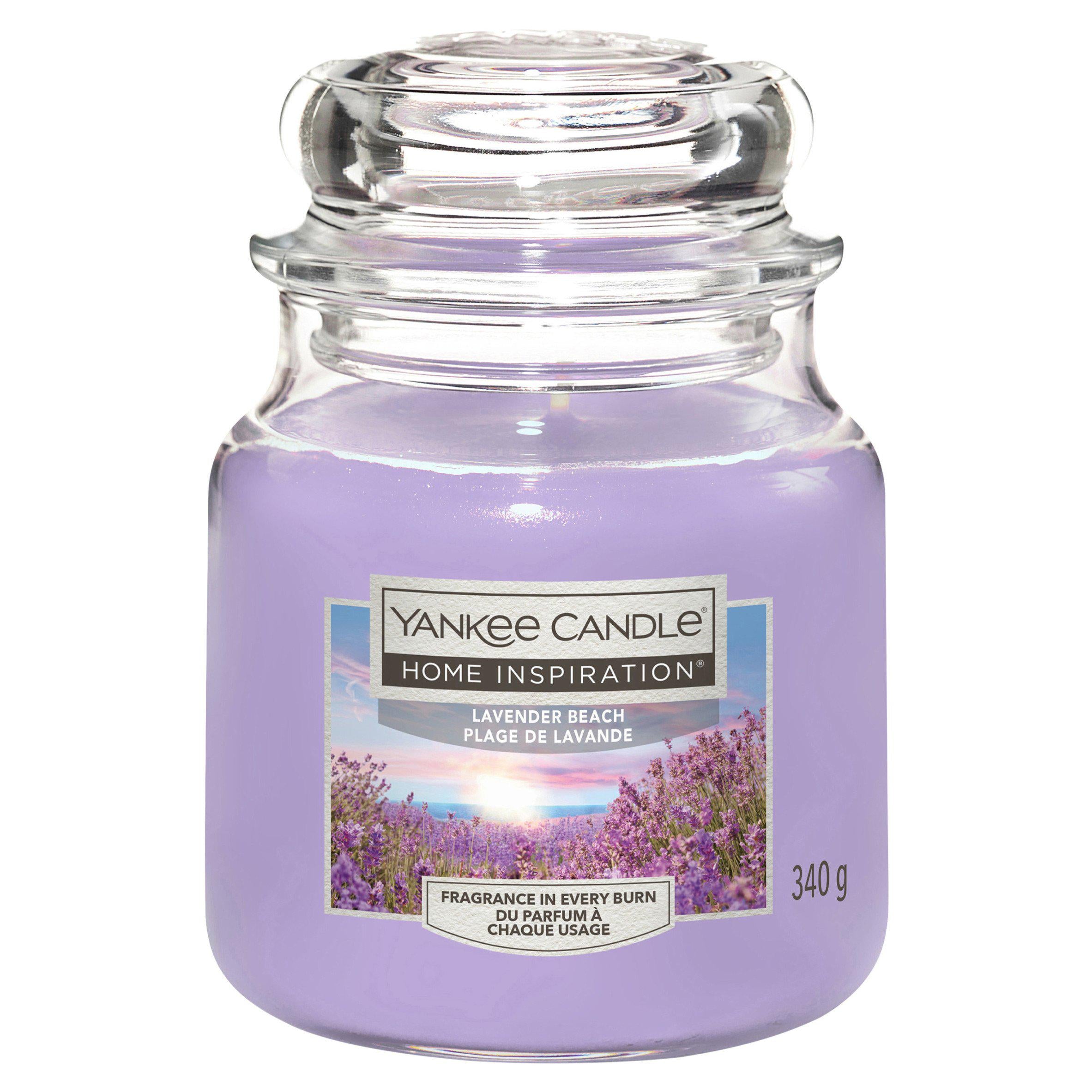 Yankee Candle Lavender Beach medium jar candle - British product