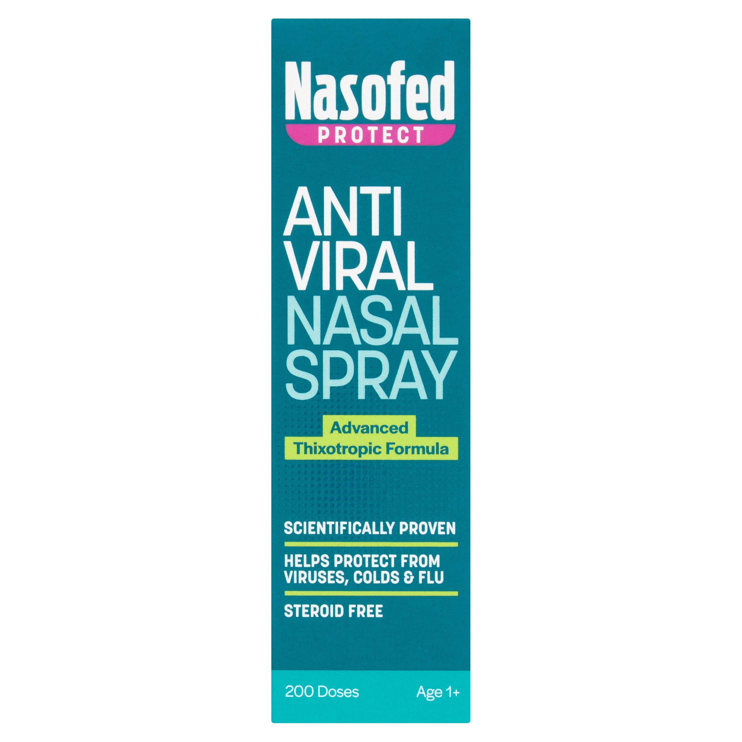 Nasofed Anti Viral Nasal Spray 10ml (British brand)