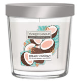 Yankee Candle tumbler candle Creamy Coconut, imported from the UK