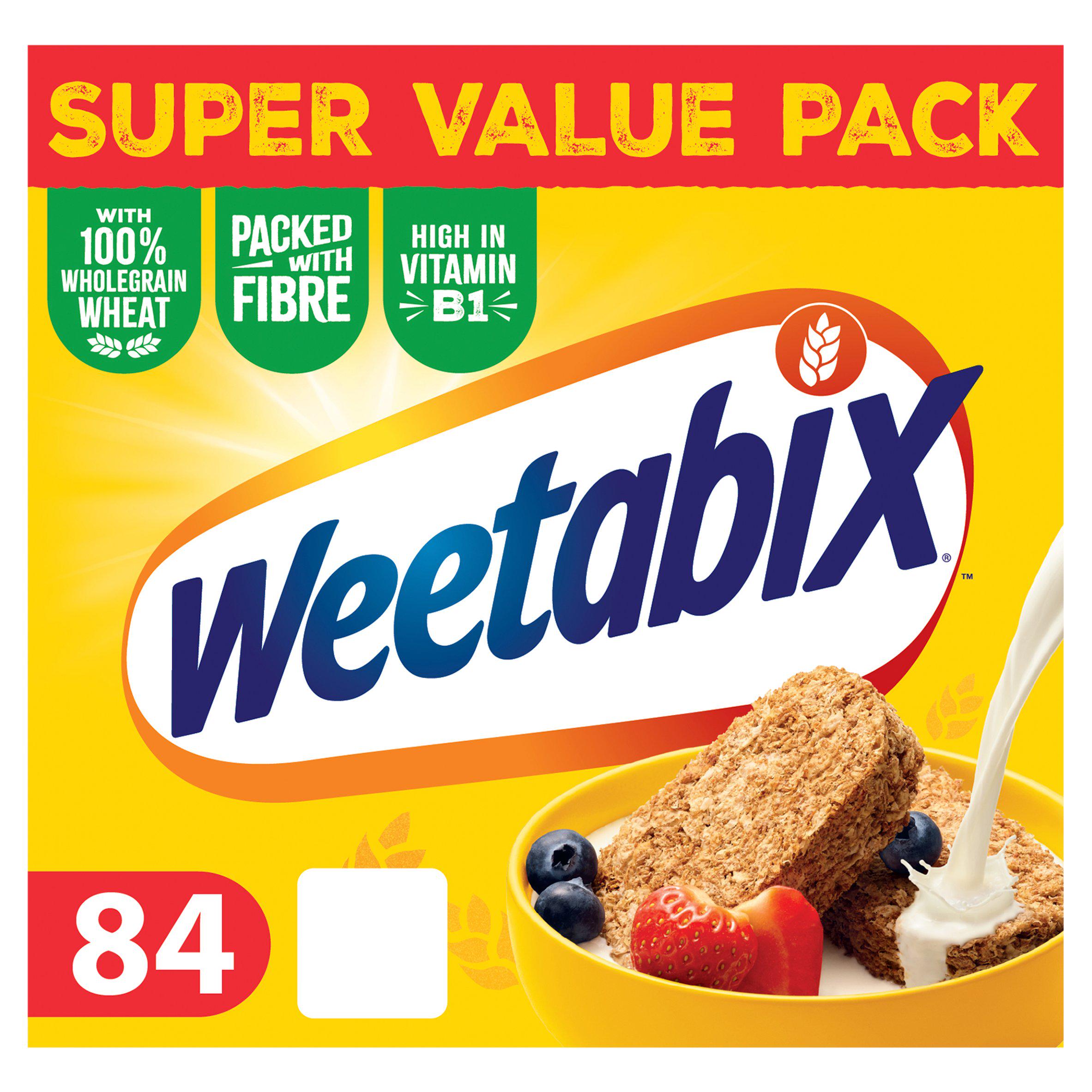 Weetabix Original cereal 84 pack, UK version