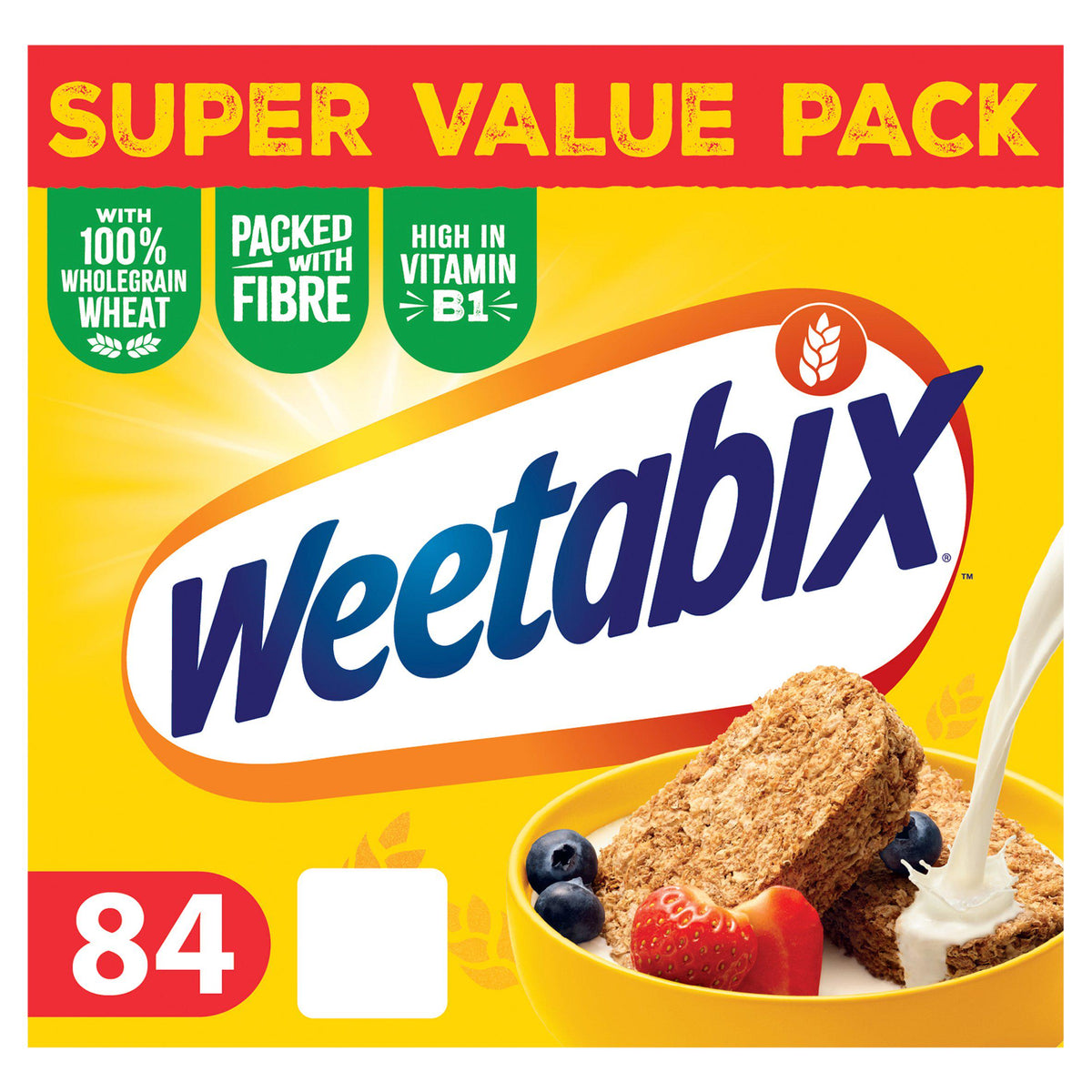 Weetabix Original cereal 84 pack, UK version