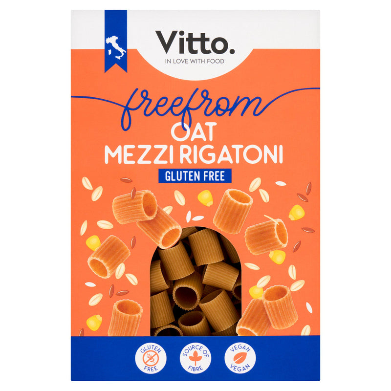 Vitto gluten free mezzi rigatoni pasta 400g (British brand)