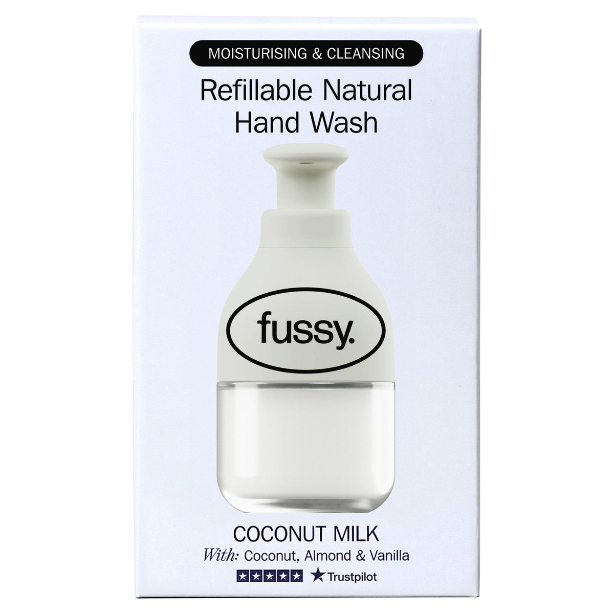 Fussy Hand Wash Coconut Milk 240ml - British product