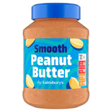 Sainsbury's smooth peanut butter 700g jar, UK version