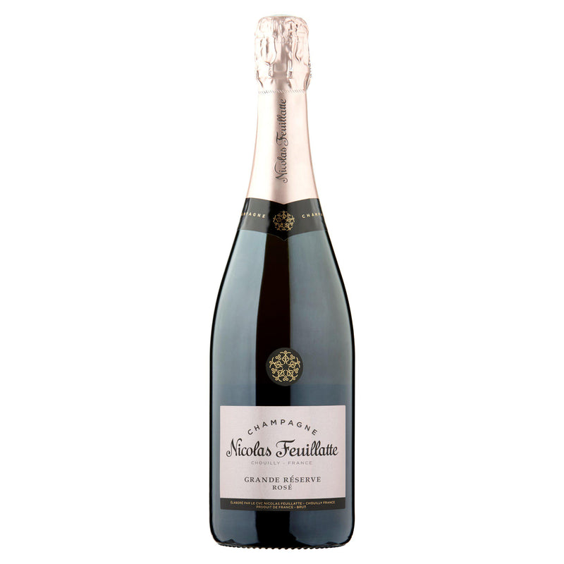 Nicolas Feuillatte Champagne Brut Rosé 75cl, imported from the UK
