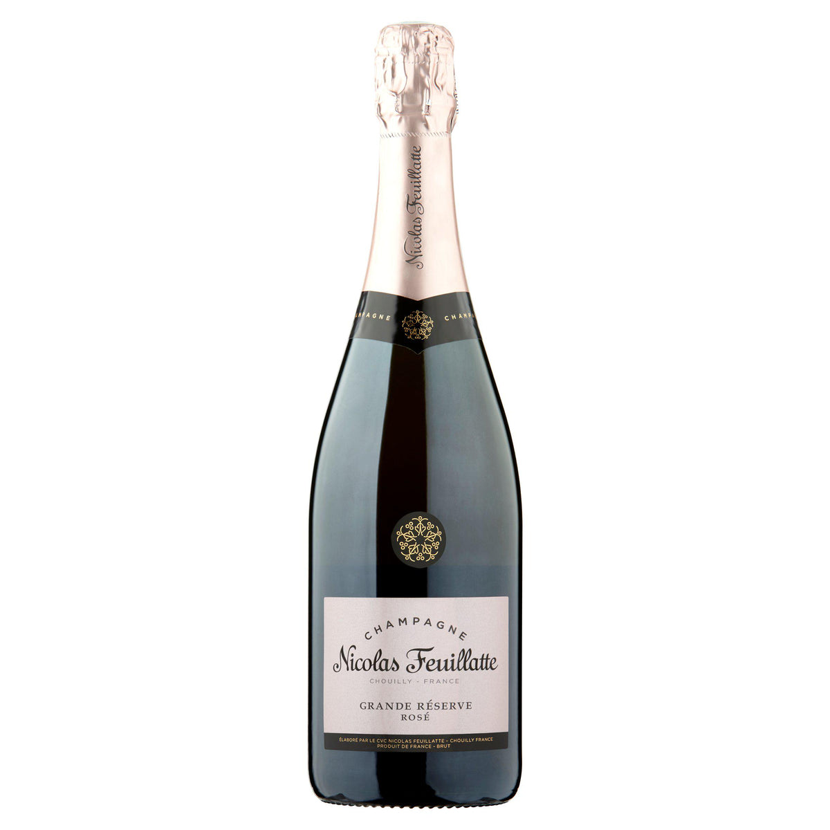 Nicolas Feuillatte Champagne Brut Rosé 75cl, imported from the UK