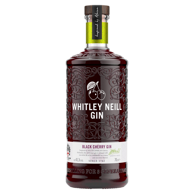 Whitley Neill black cherry gin 70cl - British product