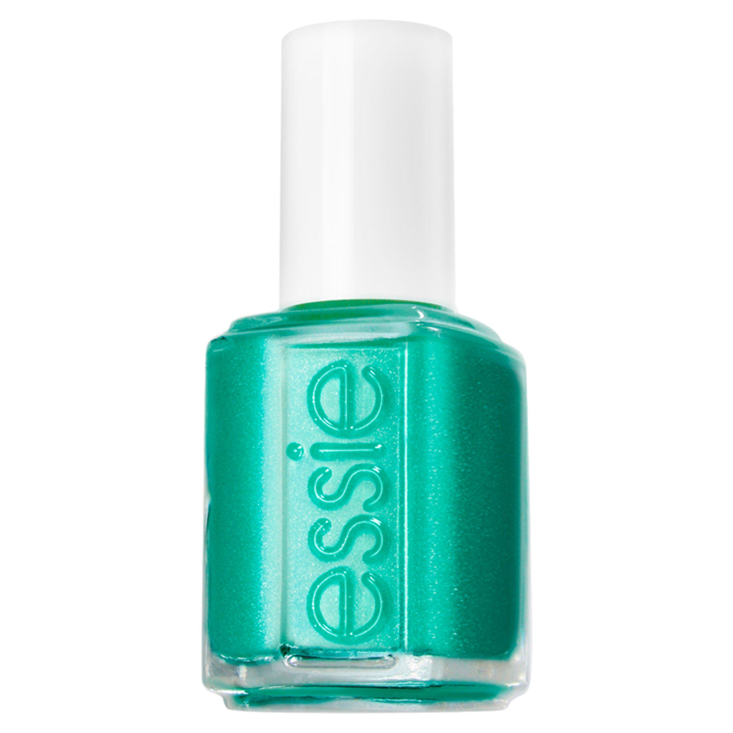 Essie Naughty Nautical turquoise shimmer nail polish 13.5ml, UK version