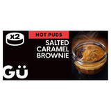 Gü chocolate and salted caramel brownie dessert 2 x 80g (British brand)