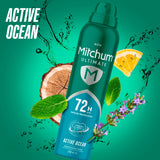 Mitchum antiperspirant deodorant spray Ultimate Active Ocean 250ml - British product