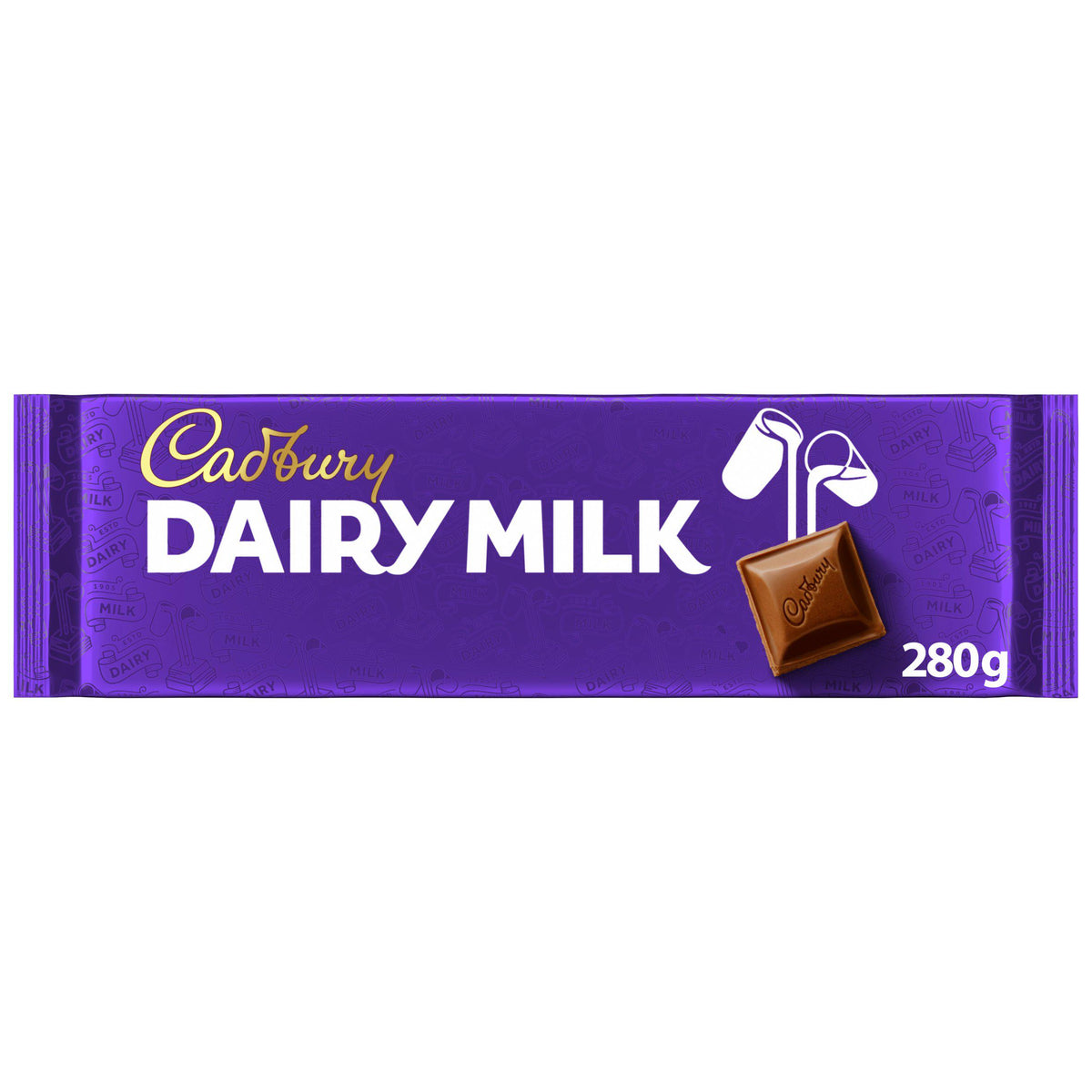 Cadbury Dairy Milk Classic Chocolate Bar 280g - British product