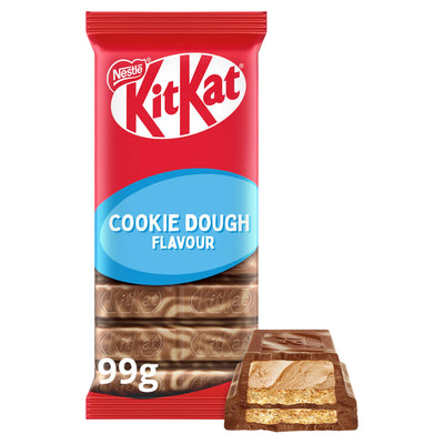 Sainsburys KitKat Cookie Dough Flavour Chocolate Sharing Bar 99g- Buy online at McGrocer
