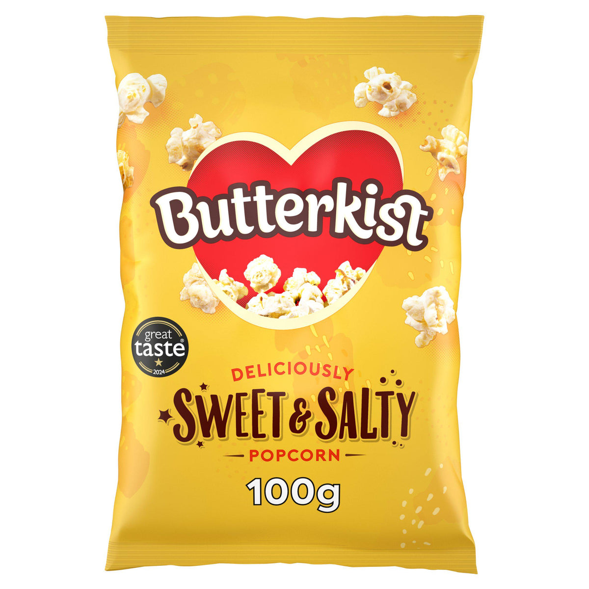 Butterkist popcorn sweet & salted 100g, UK version