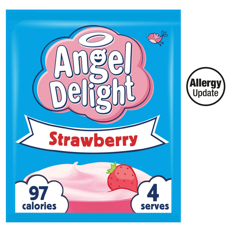 Angel Delight strawberry dessert mix 59g, UK version