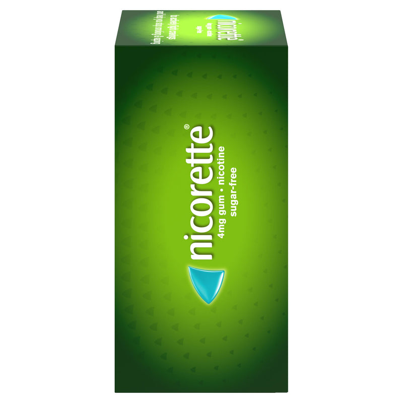 Nicorette sugar free nicotine gum 4mg 105 pieces, imported from the UK