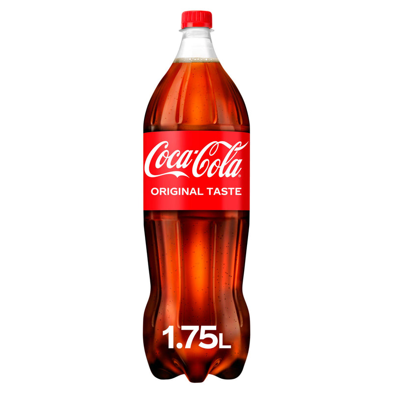 Coca-Cola Original Taste 1.75L cola drink (British brand)