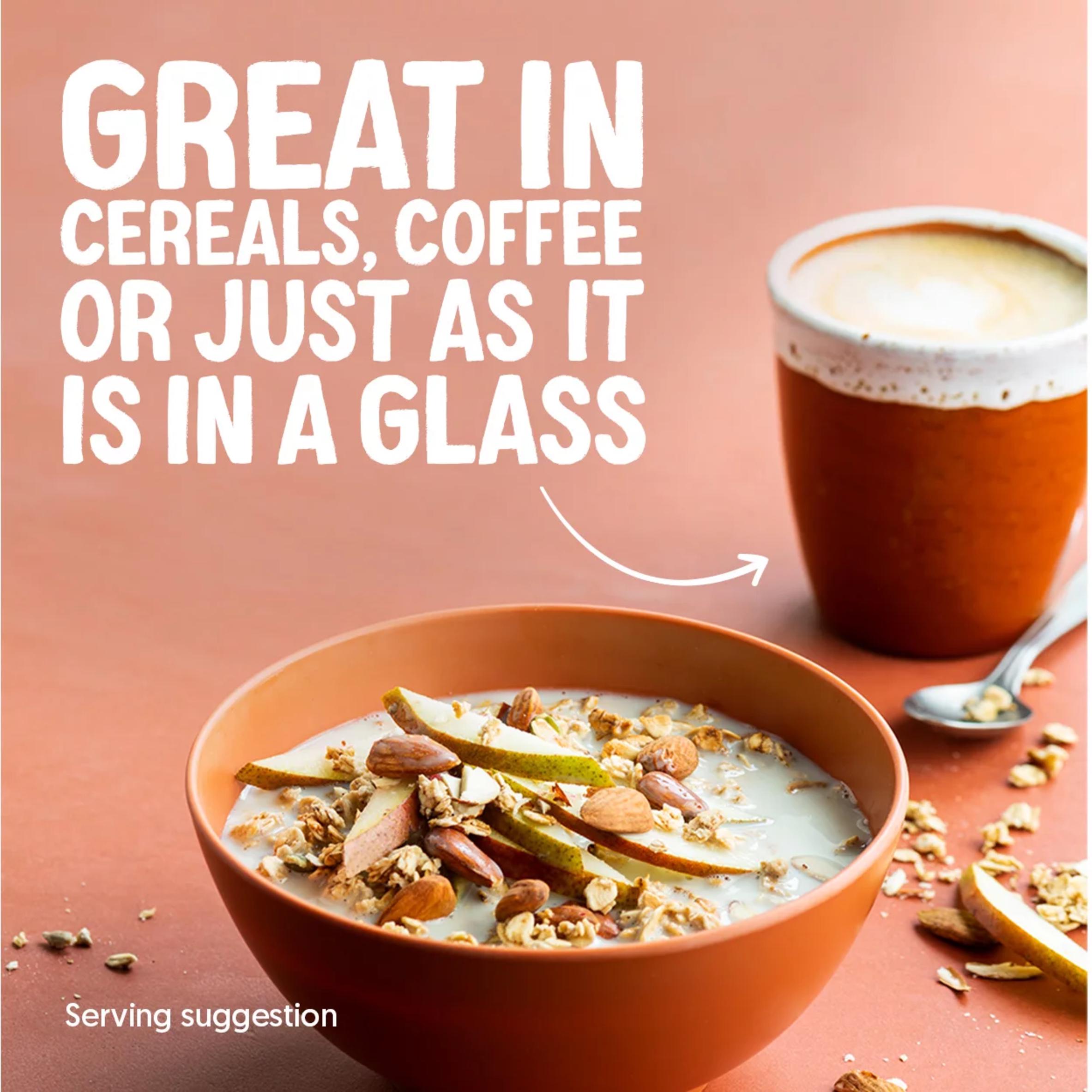 Alpro almond drink no sugar 1L, imported from the UK