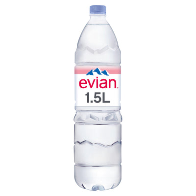 Sainsburys Evian Natural Mineral Still Water 1.5L- Buy online at McGrocer