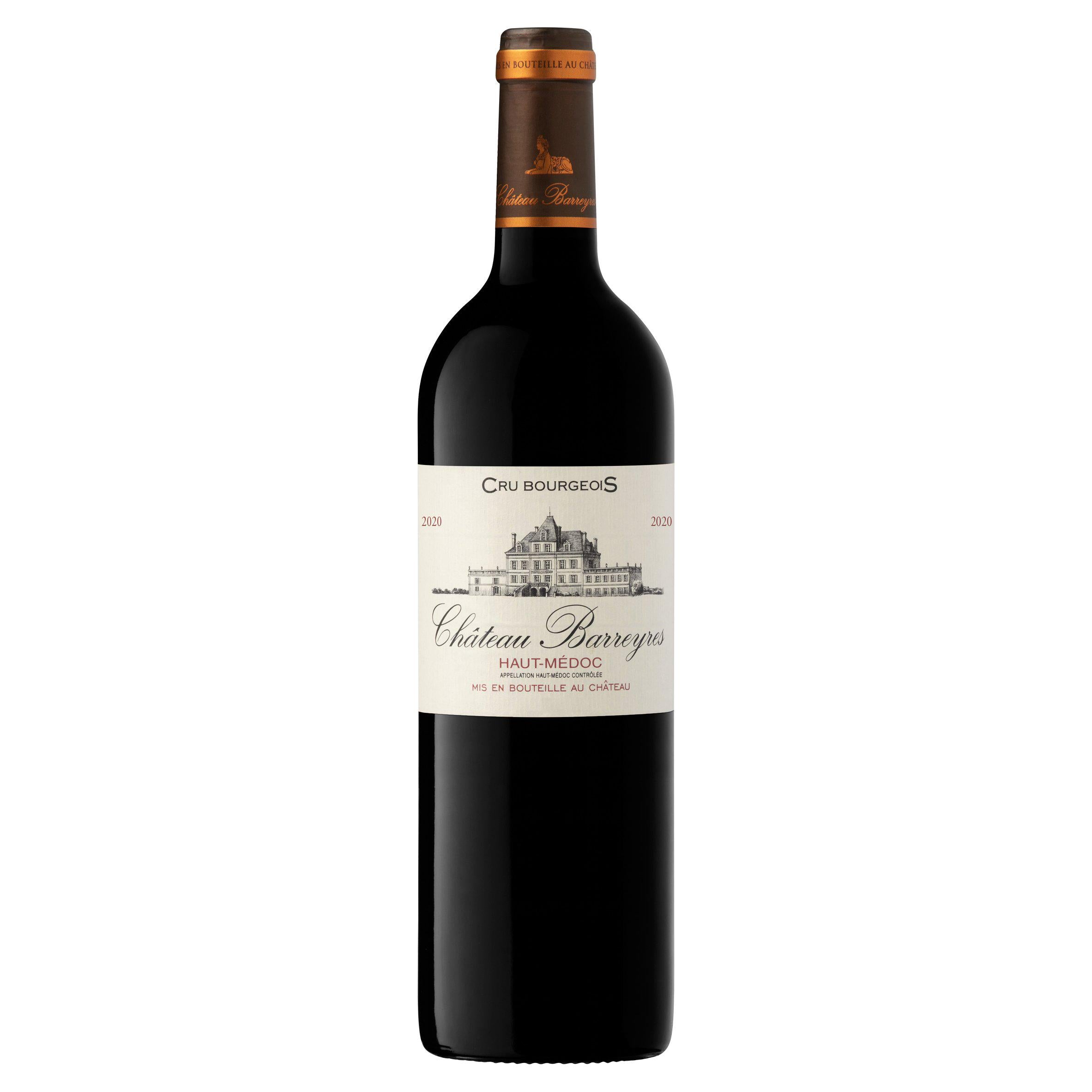 Château Barreyres Haut-Médoc red wine 75cl - British product