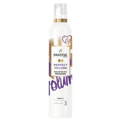 Sainsburys Pantene Pro-V Perfect Volume Nourishing & Heat Protection Hair Mousse 200ml- Buy online at McGrocer