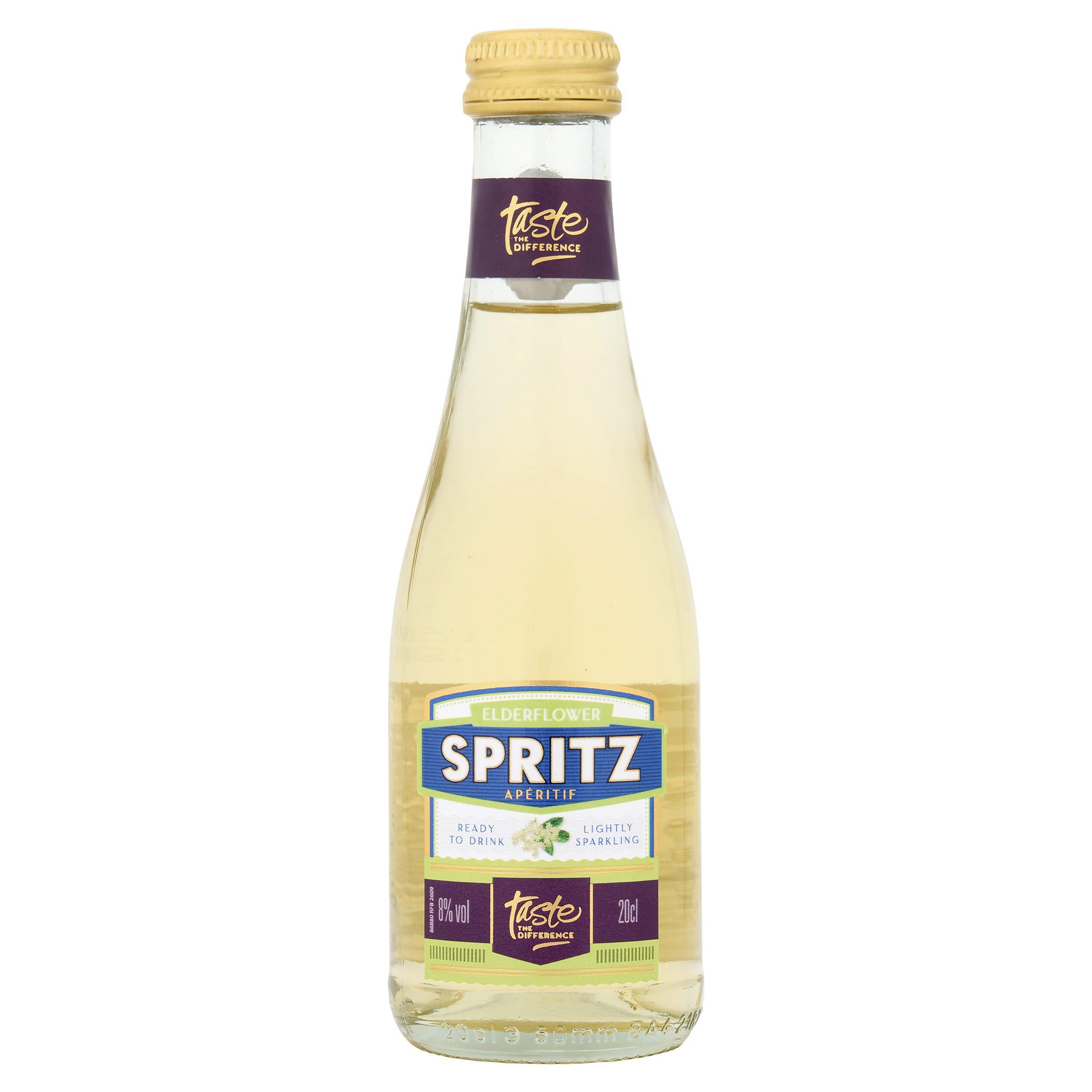 Sainsbury's Taste the Difference Elderflower Spritz 20cl - British product