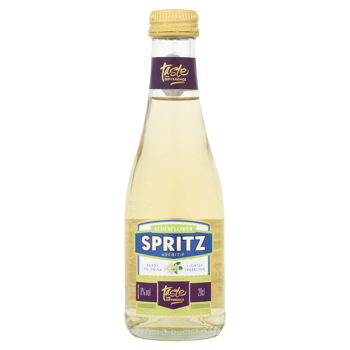 Sainsbury's Taste the Difference Elderflower Spritz 20cl - British product
