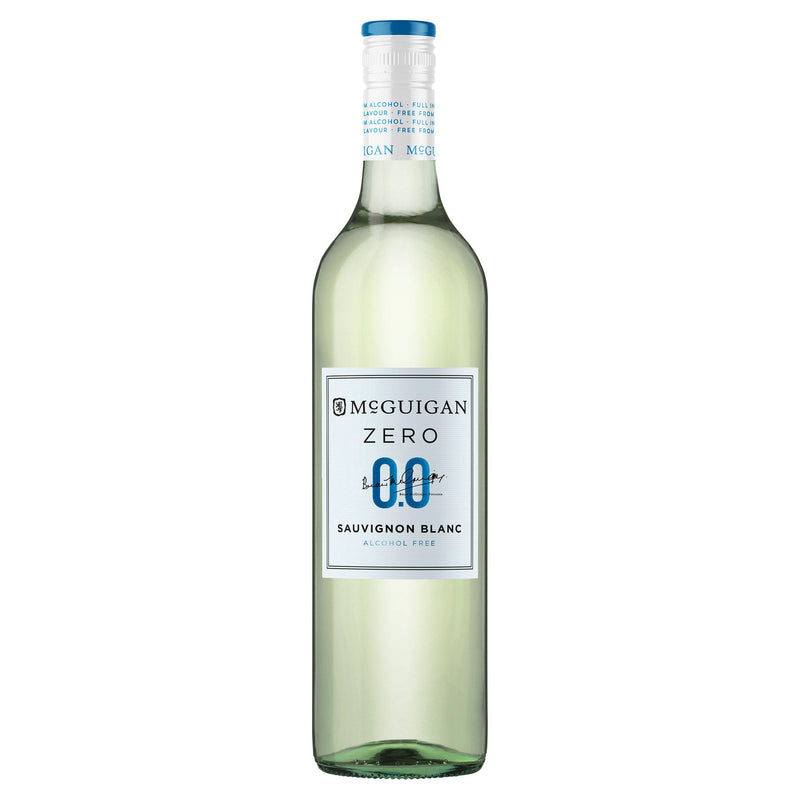 McGuigan alcohol-free Sauvignon Blanc wine 75cl, imported from the UK