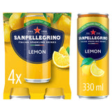 San Pellegrino Sparkling Lemon Drink 4 x 330ml (British brand)