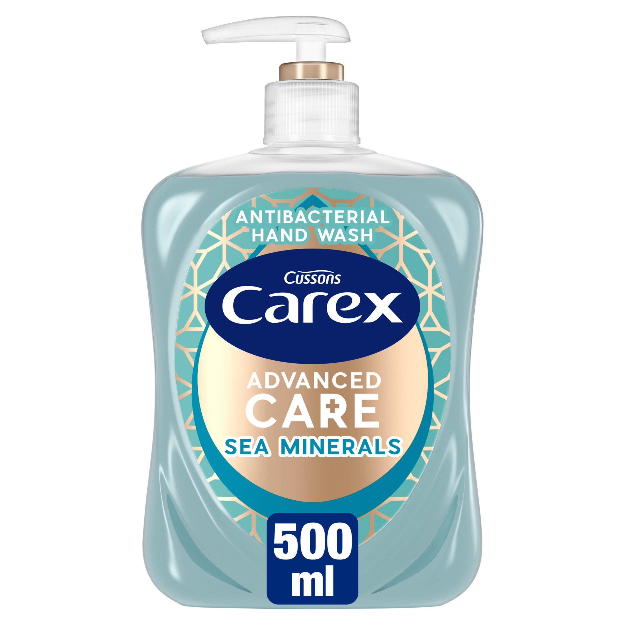Carex Sea Minerals antibacterial hand wash 500ml (British brand)