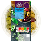 Sainsbury's Mediterranean olive trio 160g, UK version
