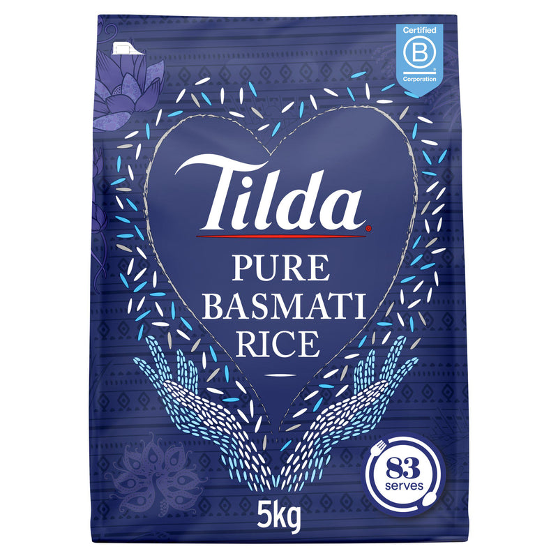 Tilda Pure Basmati Rice 5kg - British product
