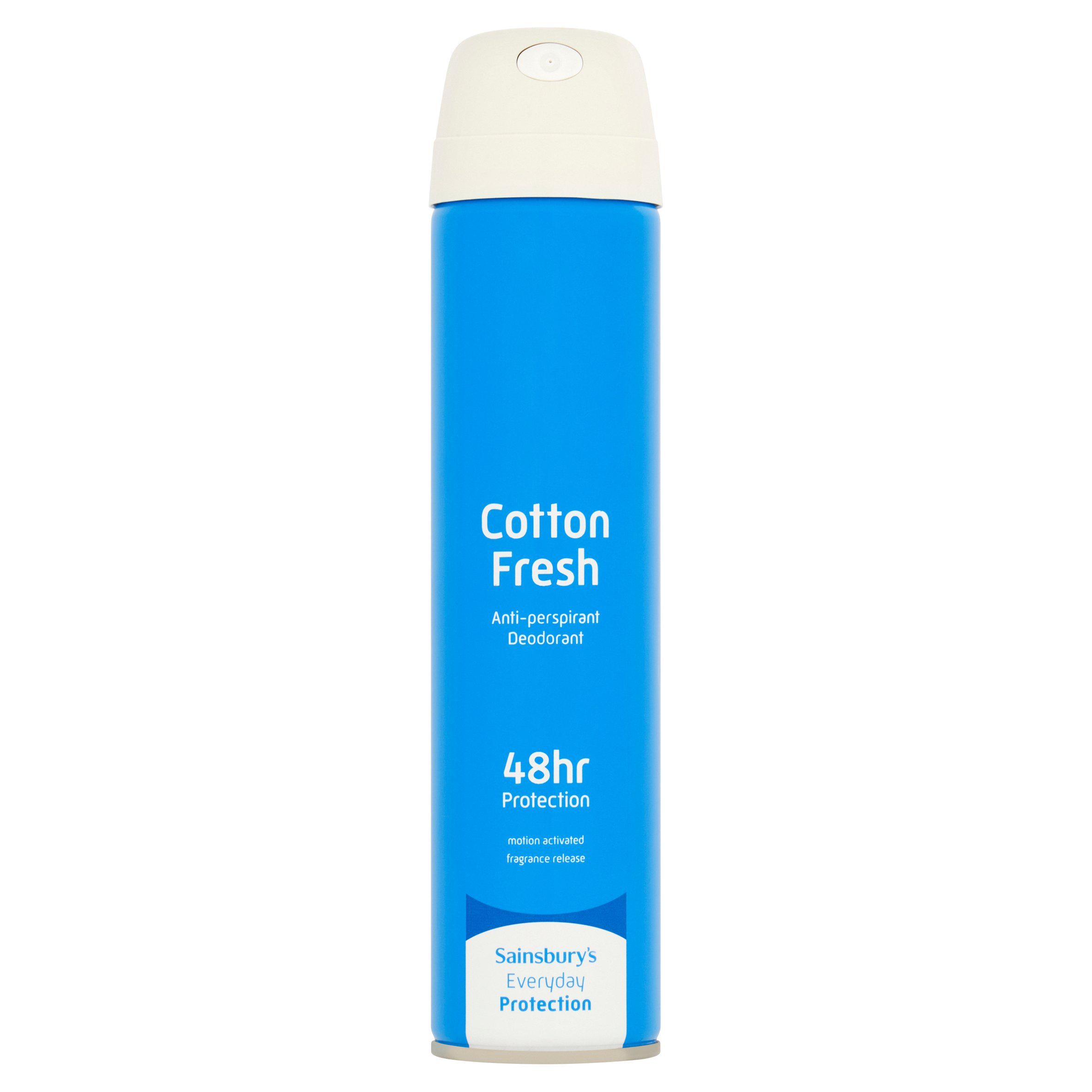 The Collection Cotton Fresh Anti-Perspirant Spray 250ml (British brand)