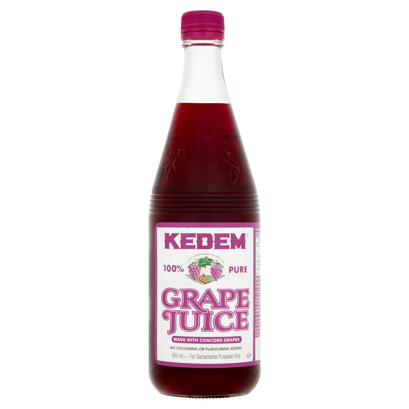 Kedem Concord Grape Juice 650ml, imported from the UK