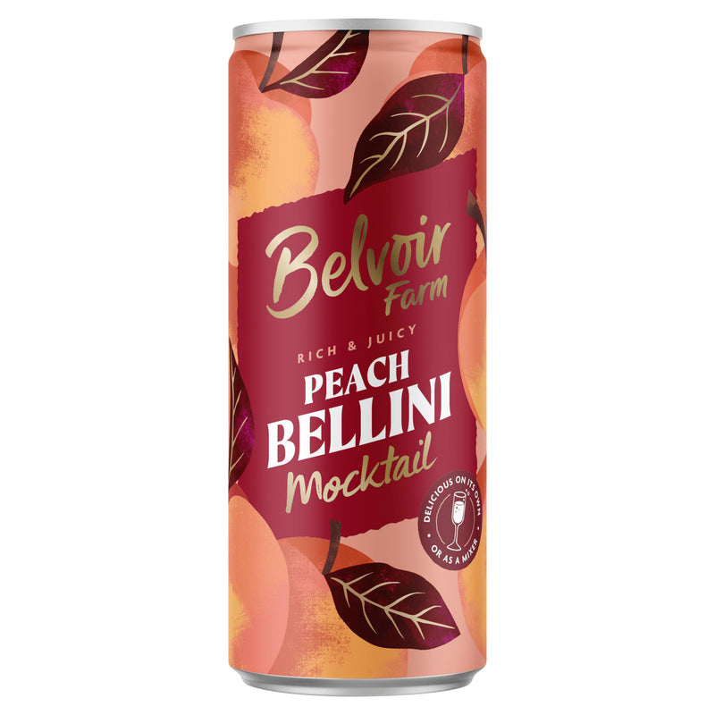 Belvoir Farm Mocktail Peach Bellini 250ml - British product