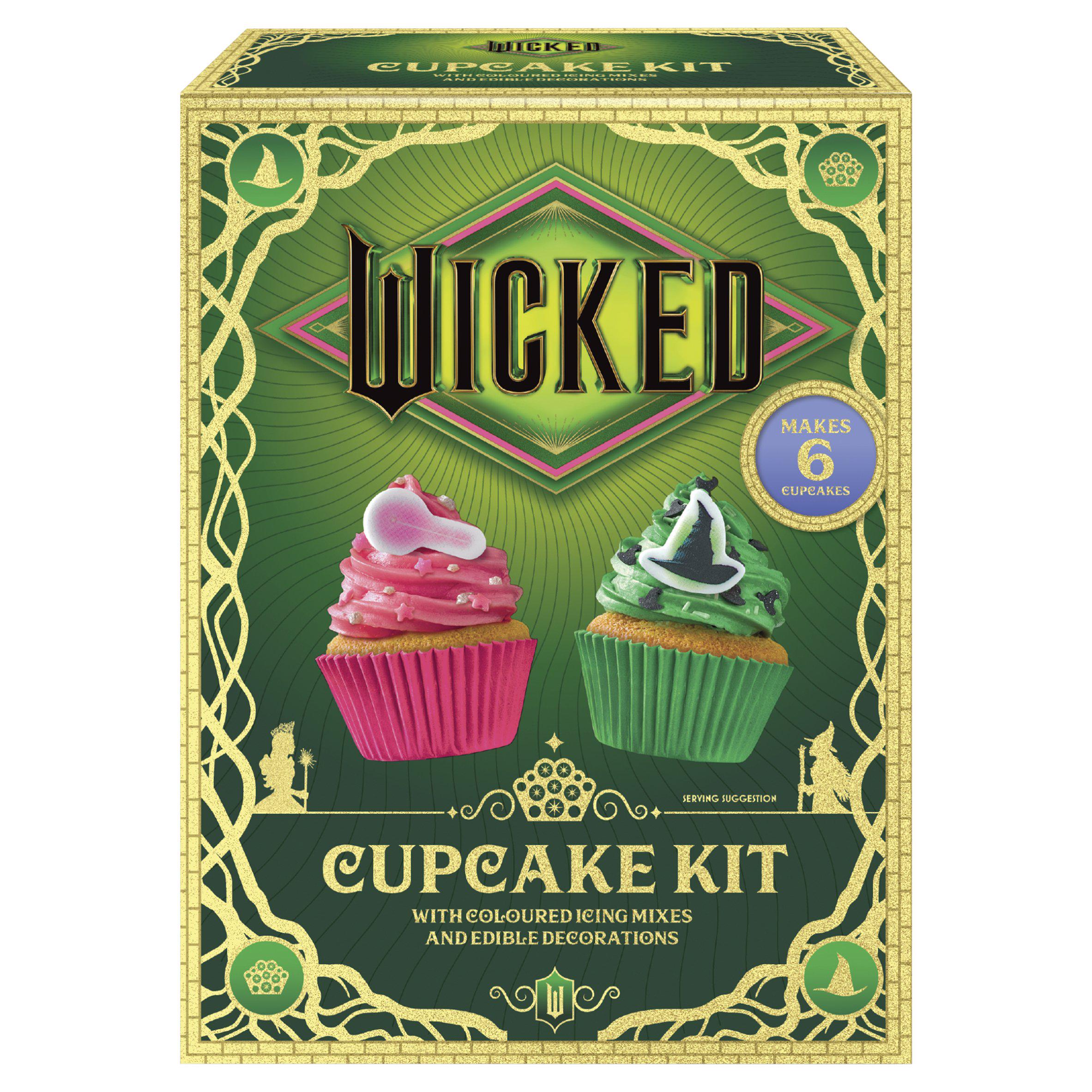 Wicked cupcake kit 319g, imported from the UK