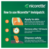 Nicorette Invisi Patch Step 2 15mg 7 patches - British product