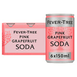Fever-Tree Pink Grapefruit Soda 6 x 150ml - British product