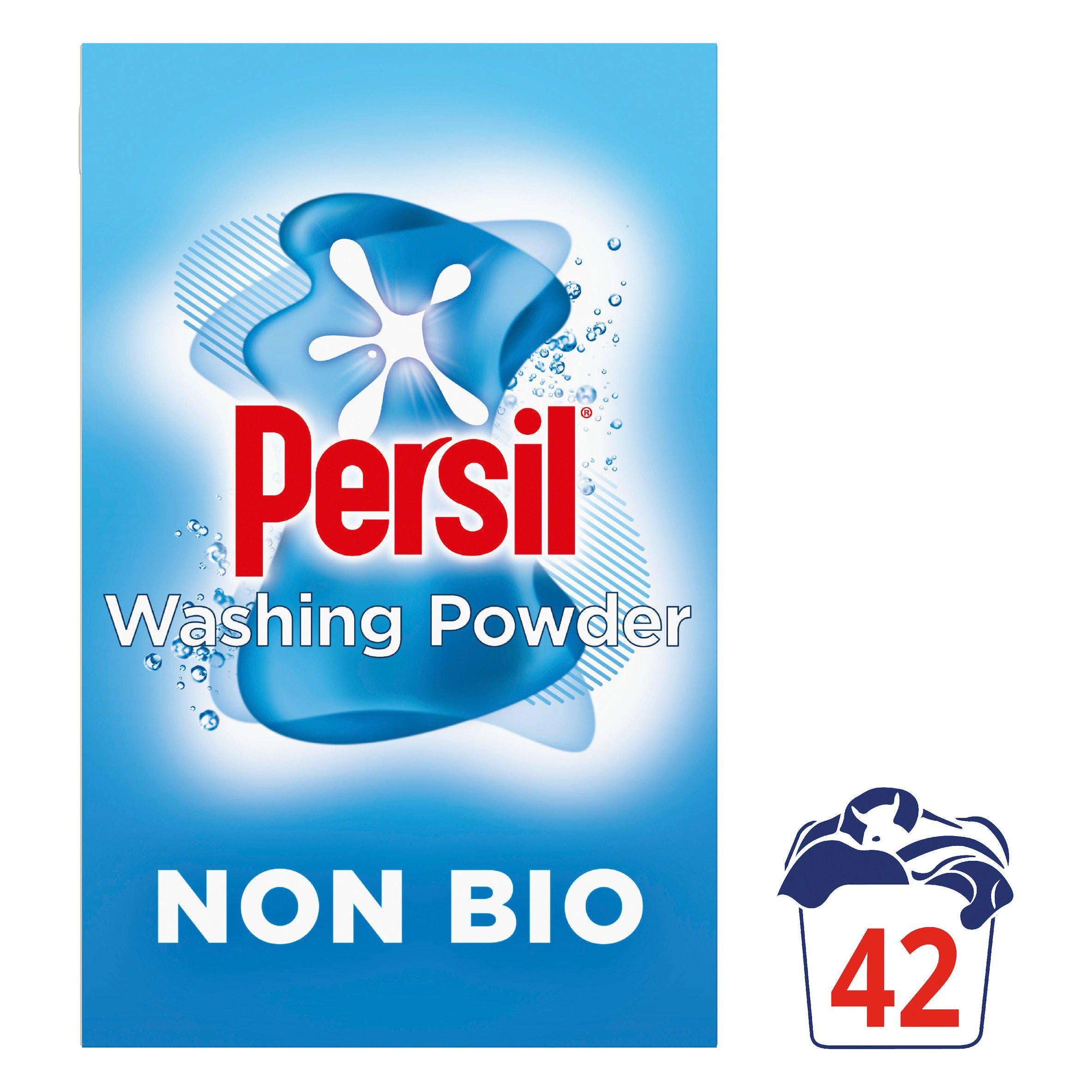 Persil Non Bio sensitive laundry detergent powder 2.1kg - British product