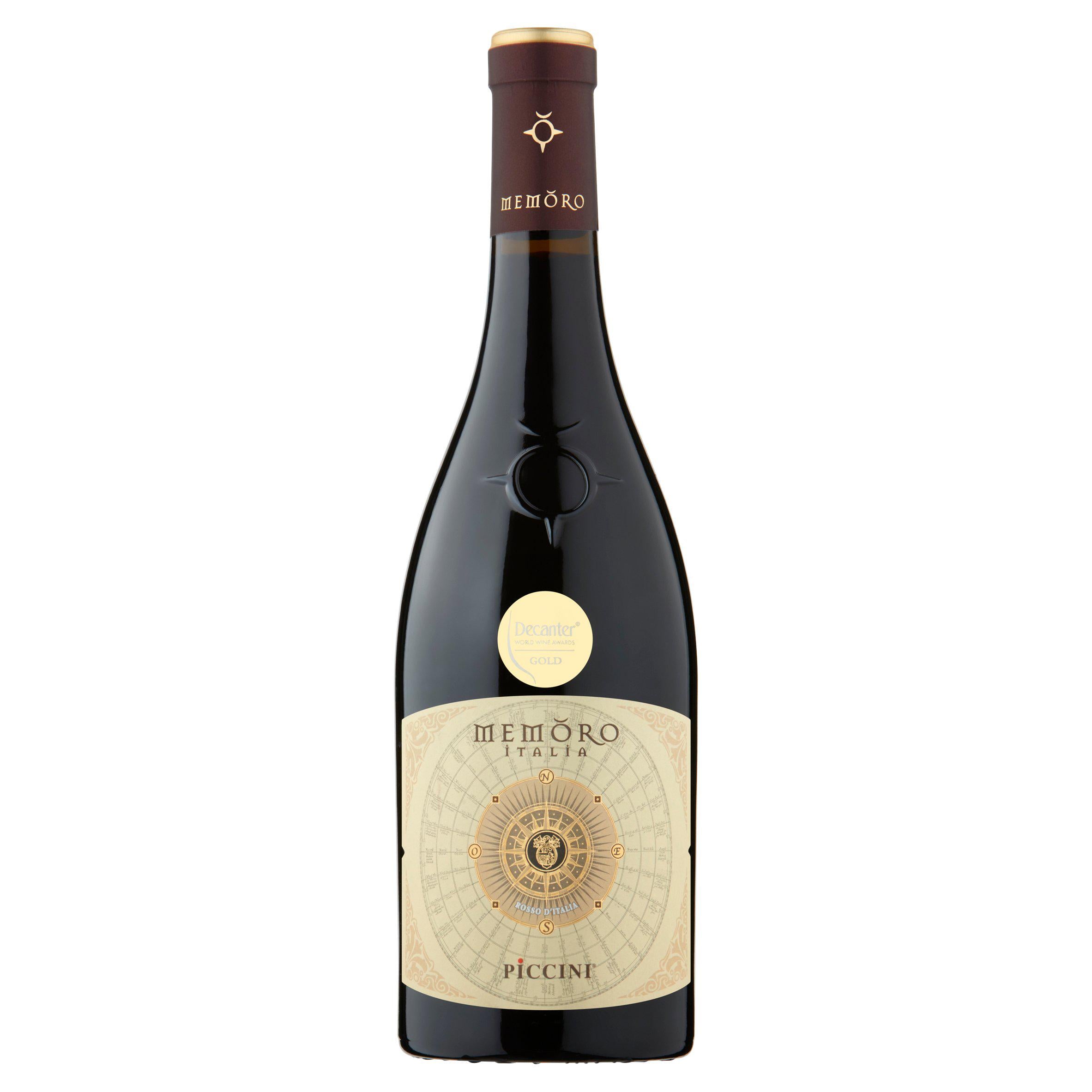 Piccini Memoro red wine 75cl, imported from the UK