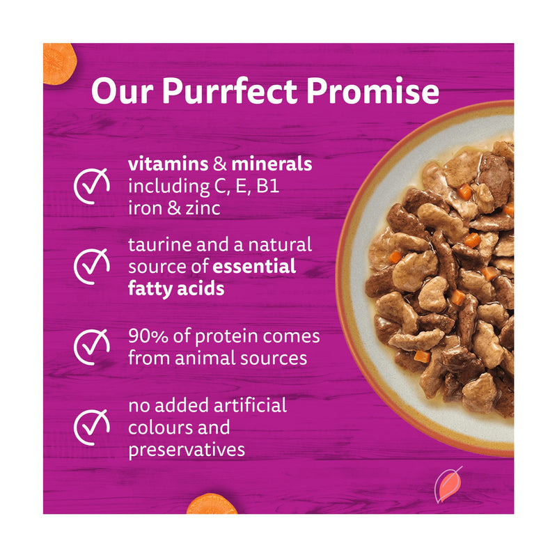 Whiskas wet cat food pouches Country Collection Mix 12 x 85g, UK version