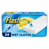 Flash lemon cleaning wipes x24, UK version