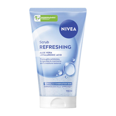 Sainsburys Nivea Gentle Exfoliating Face Scrub with Almond Oil 150ml- Buy online at McGrocer