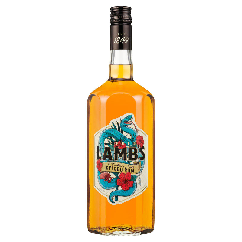 Alfred Lamb's Spiced Rum 1L (British brand)
