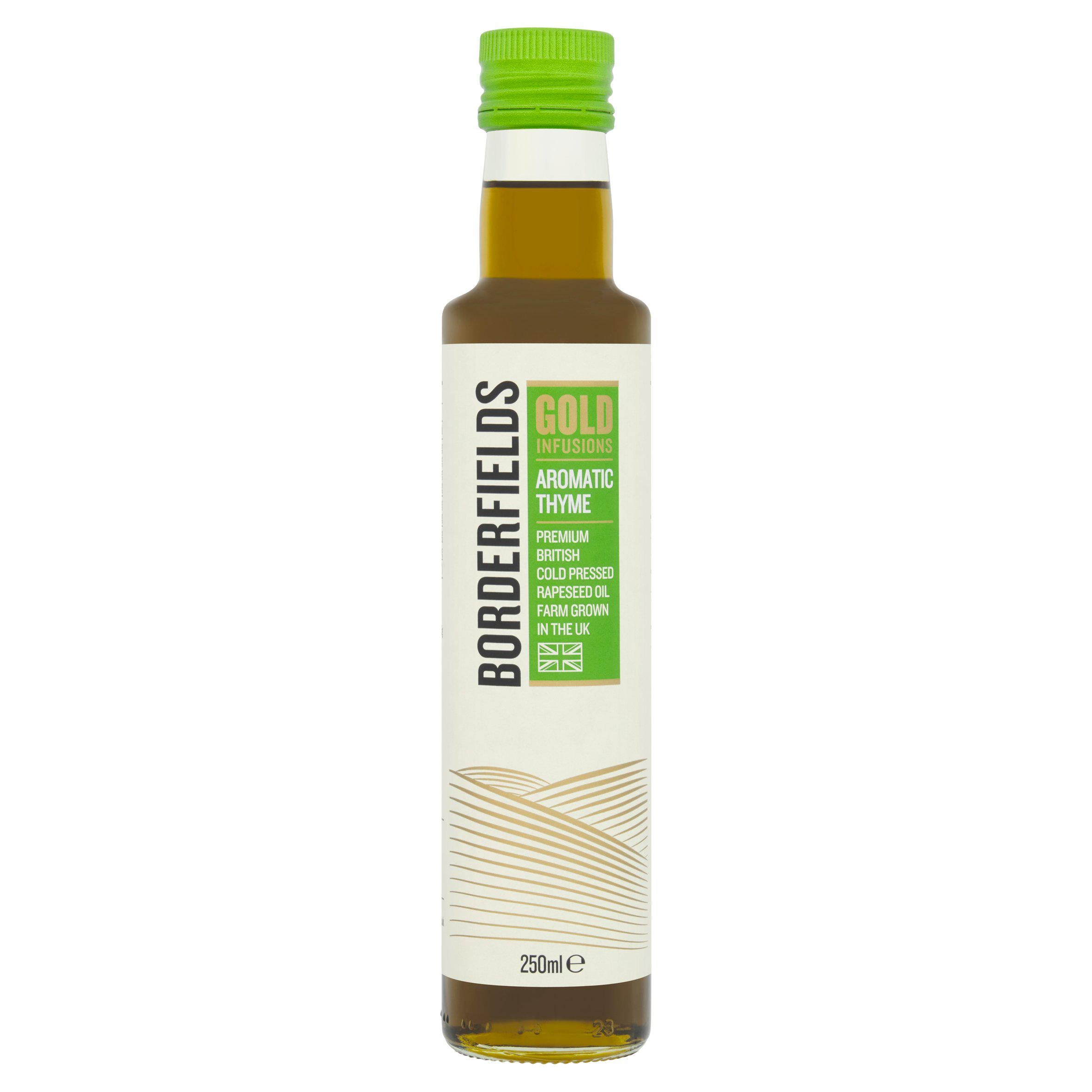 Borderfields thyme infused rapeseed oil 250ml (British brand)