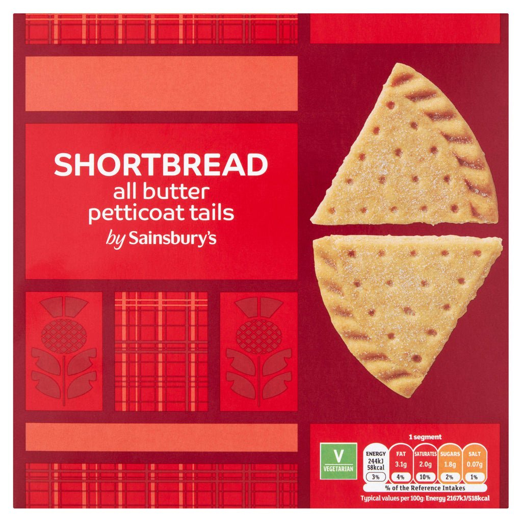 Sainsbury's All Butter Shortbread Petticoat Tails 360g