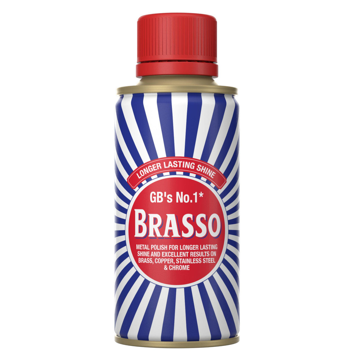Brasso Longer Lasting Shine metal polish 175ml, UK version