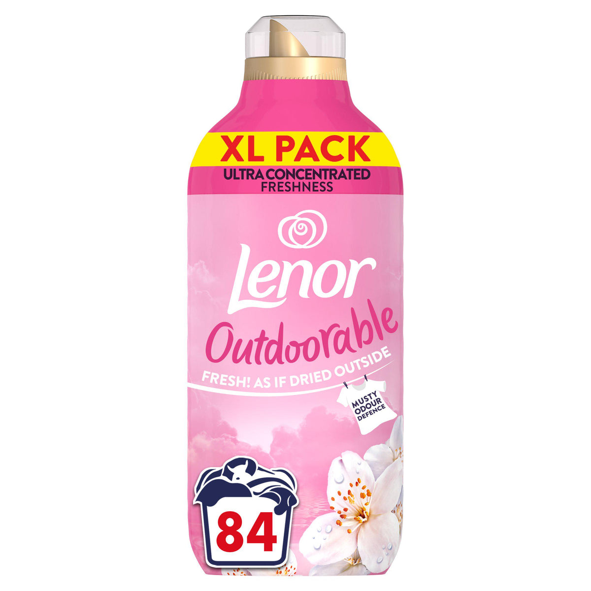 Lenor fabric conditioner Dreamy Jasmine 84 washes (British brand)
